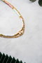Heliophilia Silver Collar KL-0870 Multicolor con Colgante Arco Iris y Piedra trained by model identifier